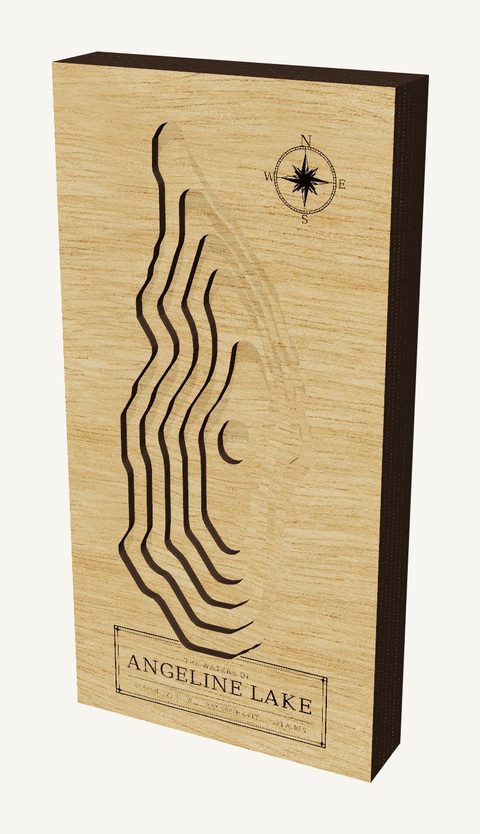 Angeline Lake wood map