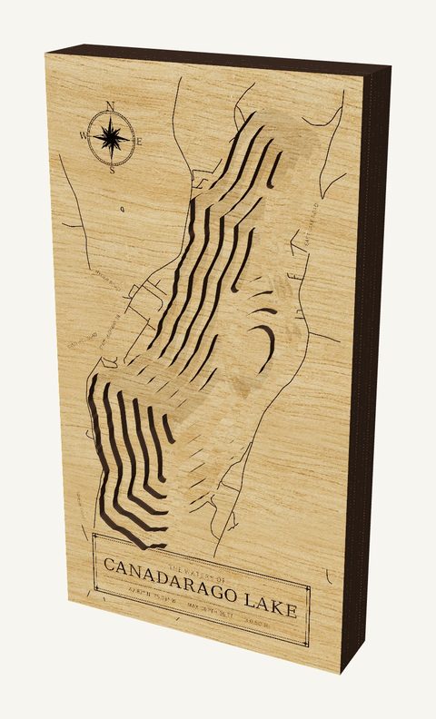 Canadarago Lake wood map