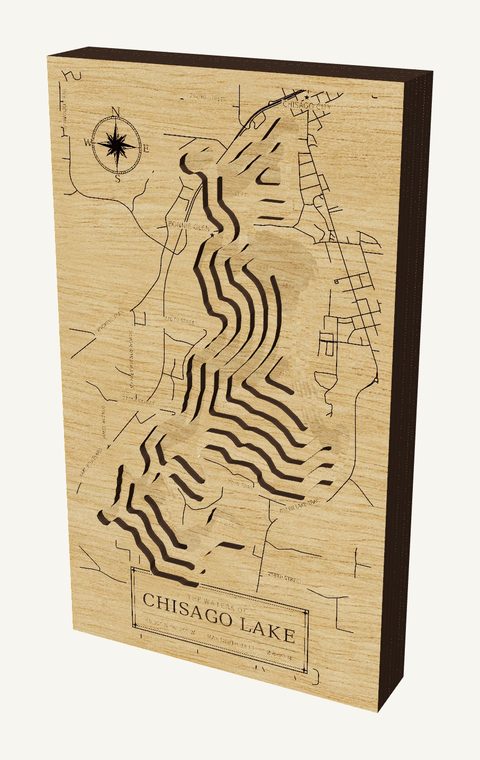 Chisago Lake wood map