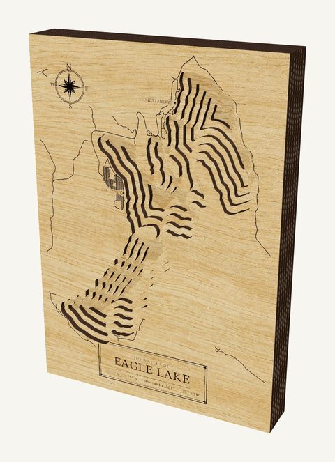 Eagle Lake wood map