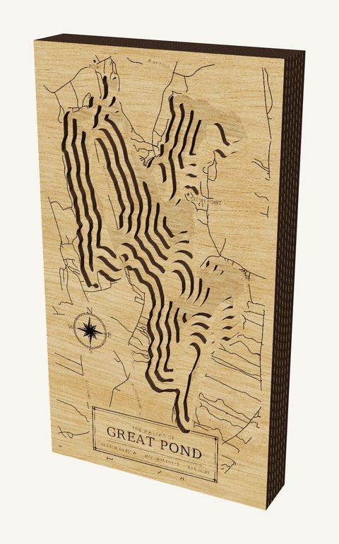 Great Pond wood map
