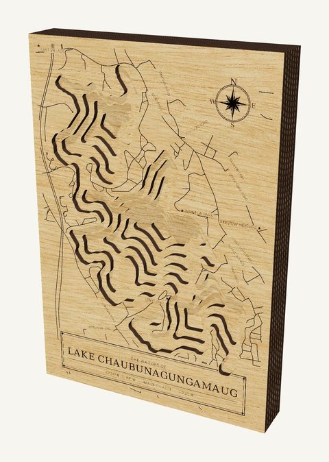 Lake Chaubunagungamaug wood map