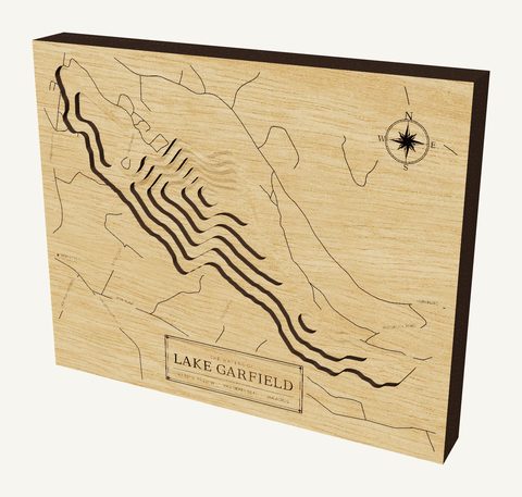 Lake Garfield wood map