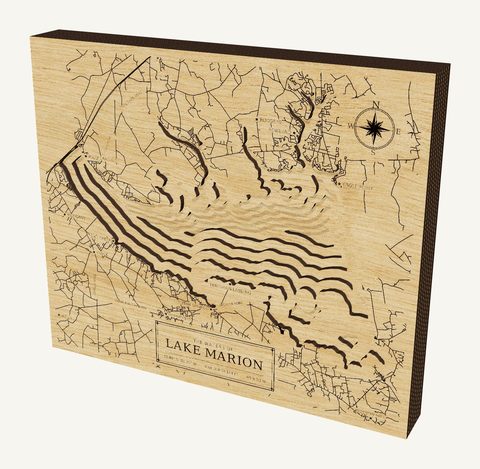 Lake Marion wood map