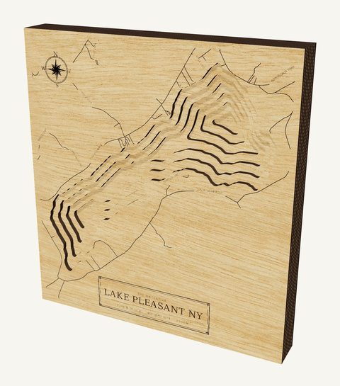 Lake Pleasant wood map