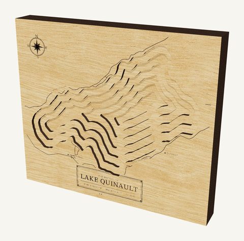 Lake Quinault wood map