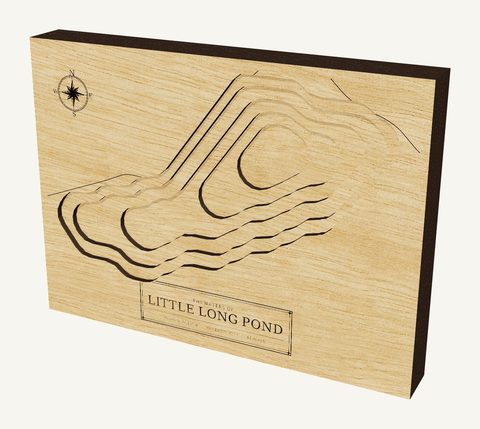 Little Long Pond wood map