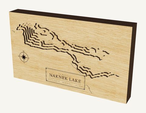 Naknek Lake wood map