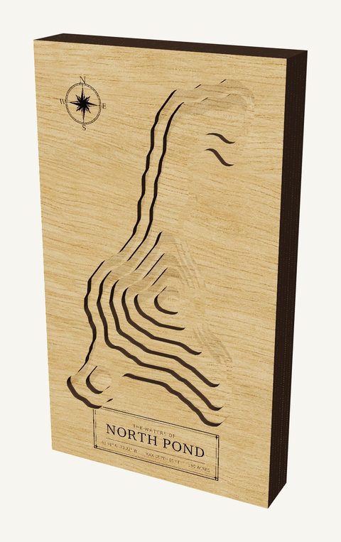 North Pond wood map