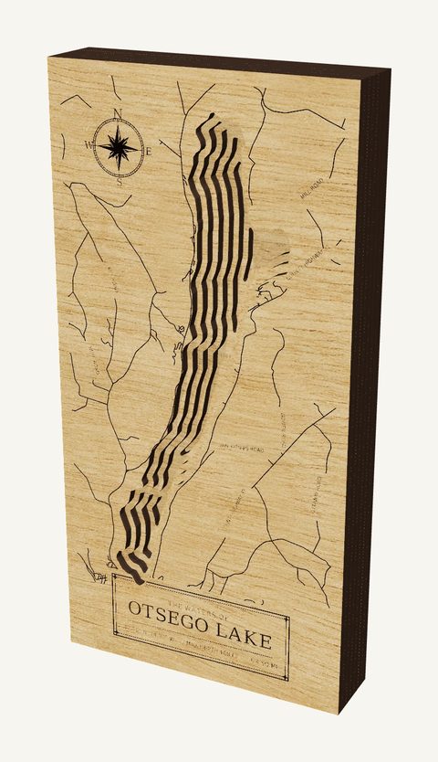 Otsego Lake wood map