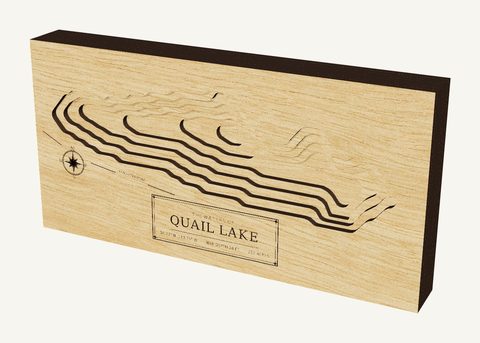 Quail Lake wood map