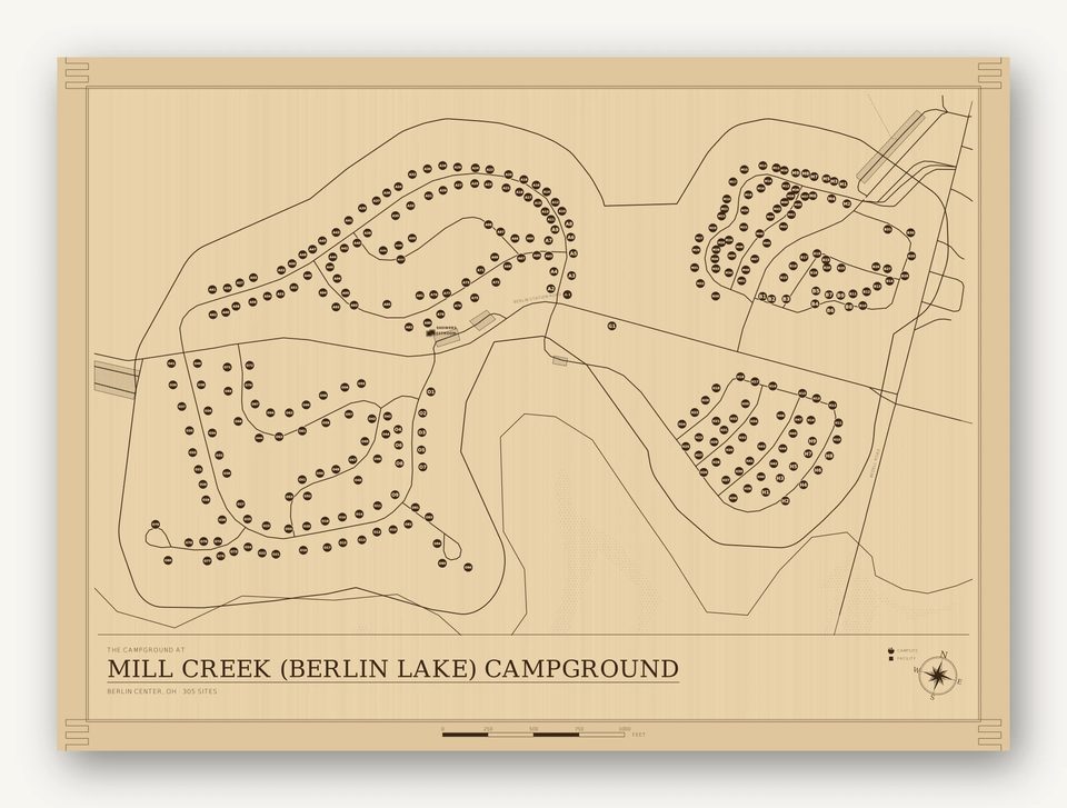Mill Creek Campground map, card view