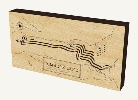Rimrock Lake wood map