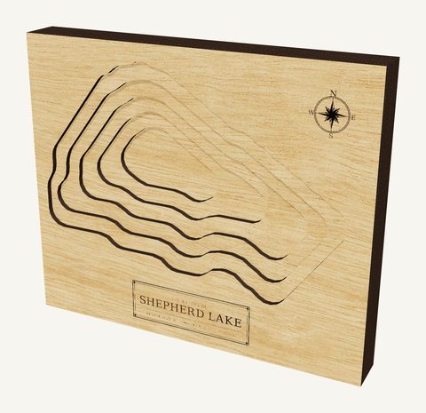 Shepherd Lake wood map