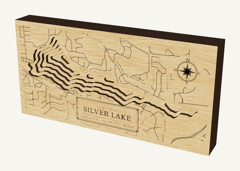 Silver Lake wood map