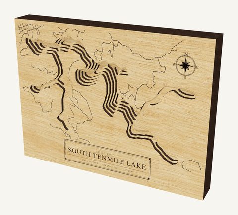 South Tenmile Lake wood map