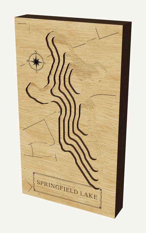 Springfield Lake wood map