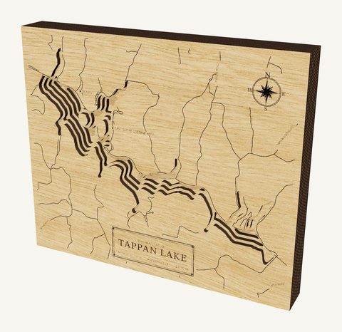 Tappan Lake wood map