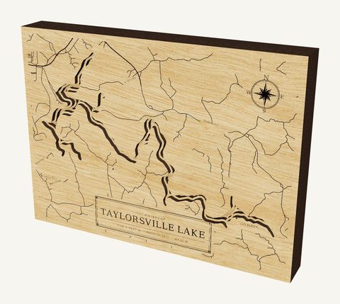 Taylorsville Lake wood map