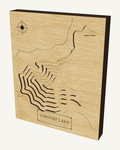 Timothy Lake wood map