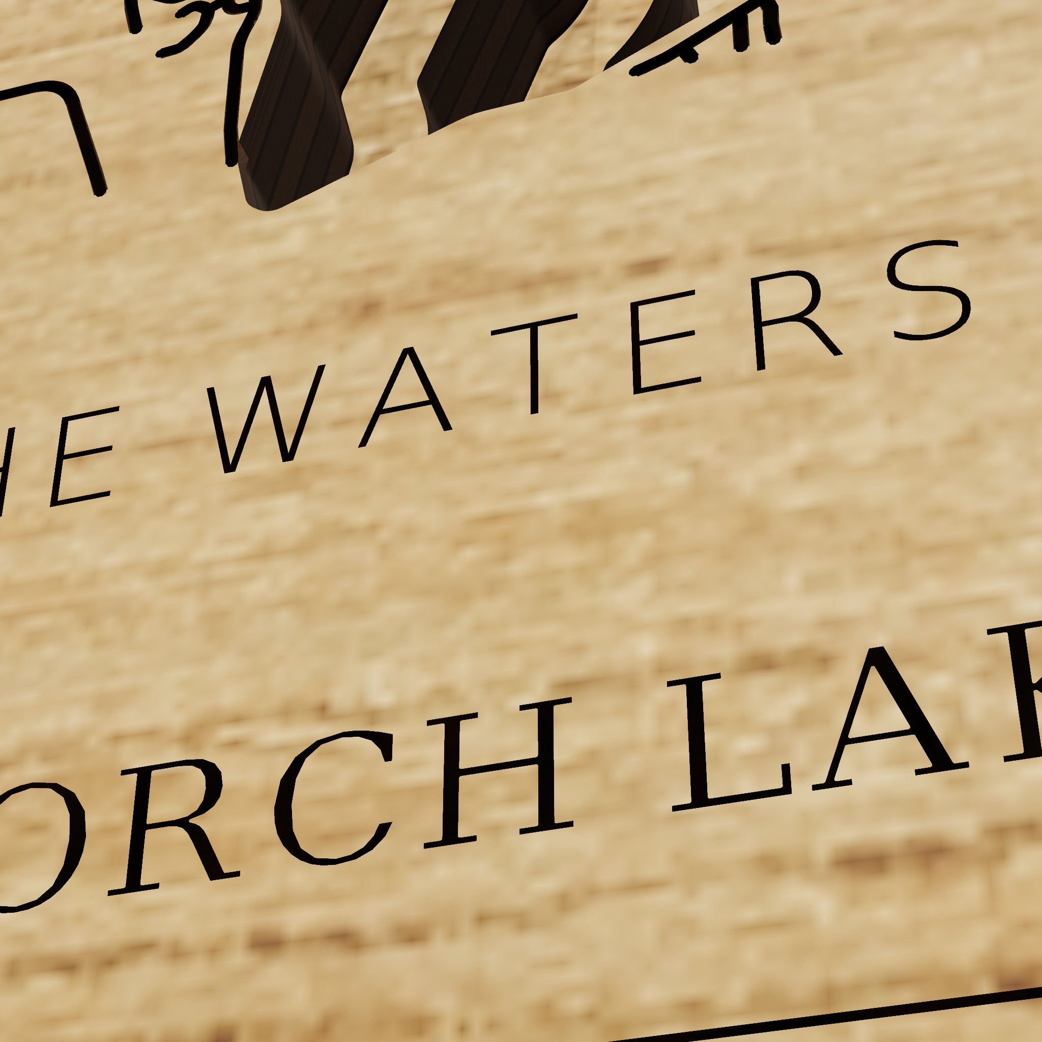 Torch Lake map, title view
