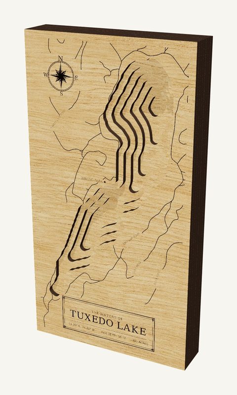 Tuxedo Lake wood map