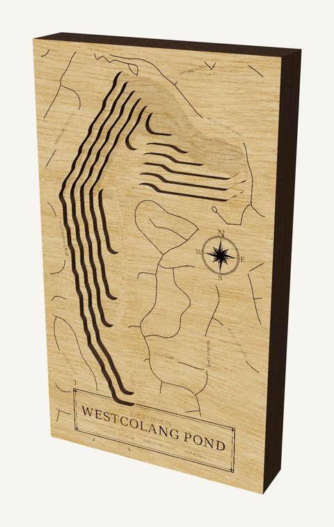 Westcolang Pond wood map